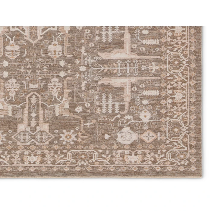 Jaipur Living Lechmere Medallion Taupe/Cream Area Rug 9'X12'