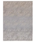 Kevin O'Brien by Jaipur Living Sierra Geometric Gray/ Taupe Area Rug (9'6"X12'6")