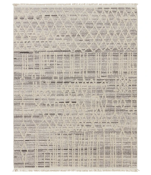 Jaipur Living Caiya Trellis Cream/ Gray Area Rug 4'X6'