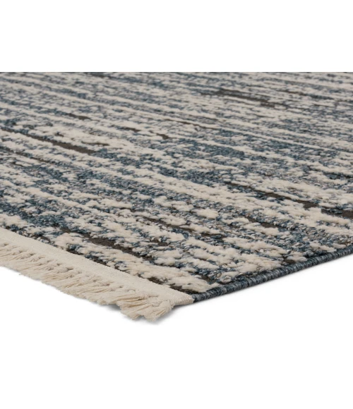 Jaipur Living Duna Striped Blue/ Gray Area Rug 4'X6'