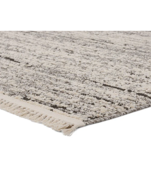 Jaipur Living Duna Striped Gray/ Cream Area Rug 4'X6'