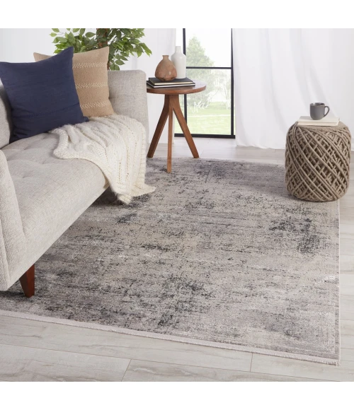 Jaipur Living Lavigne Gray LVG01 18 in. Swatch Square Rug