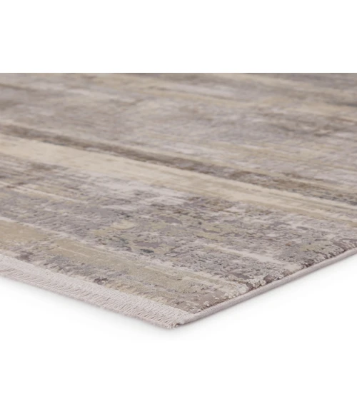 Jaipur Living Leverett Abstract Gray/ White Area Rug (6'X9')