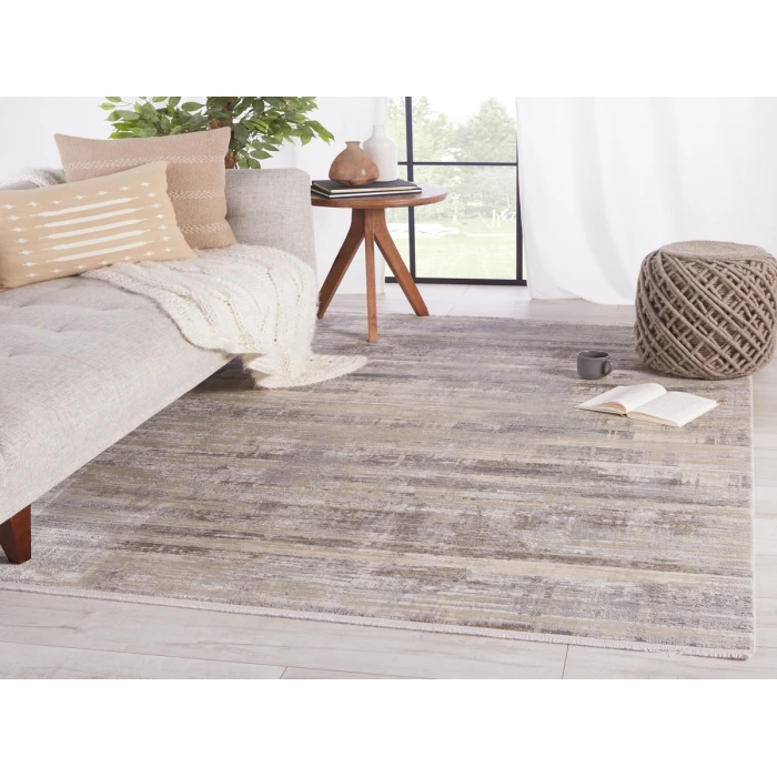 Jaipur Living Lavigne Gray LVG03 18 in. Swatch Square Rug
