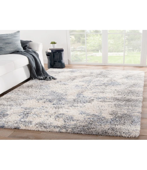 Jaipur Living Harmony Abstract Light Gray/ Blue Area Rug (8'10"X11'9")