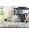 Jaipur Living Harmony Abstract Light Gray/ Blue Area Rug (8'10"X11'9")