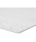 Jaipur Living Sahar Handmade Trellis White/ Tan Area Rug (5'X8')