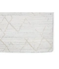Jaipur Living Sahar Handmade Trellis White/ Tan Area Rug (5'X8')