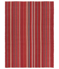 Vibe by Jaipur Living Mazarro Viviana MAZ04 Red - Blue 4 ft. X 6 ft. Rectangle Rug