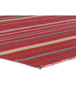 Vibe by Jaipur Living Mazarro Viviana MAZ04 Red - Blue 4 ft. X 6 ft. Rectangle Rug