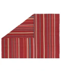 Vibe by Jaipur Living Viviana Handmade Striped Red/Blue Area Rug 4'X6'