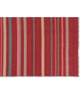 Vibe by Jaipur Living Viviana Handmade Striped Red/Blue Area Rug 4'X6'