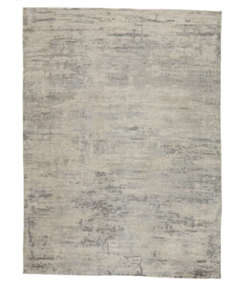 Barclay Butera by Jaipur Living Retreat Handmade Abstract Gray/ Ivory Area Rug (5'X8')