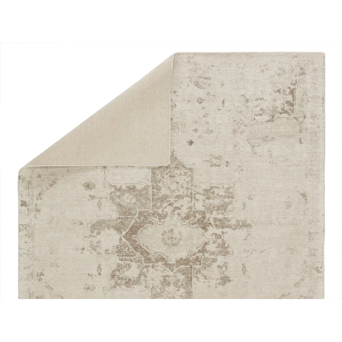 Barclay Butera by Jaipur Living Canyon Handmade Medallion Ivory/ Light Gray Area Rug 10'X14'