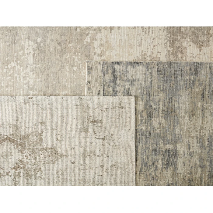 Barclay Butera by Jaipur Living Canyon Handmade Medallion Ivory/ Light Gray Area Rug 10'X14'