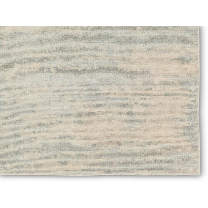 Barclay Butera by Jaipur Living Retreat Handmade Abstract Teal/ Cream Area Rug 10'X14'