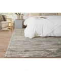 Vibe by Jaipur Living Wilmot Striped Gray/ Light Blue Area Rug (9'10"X14')