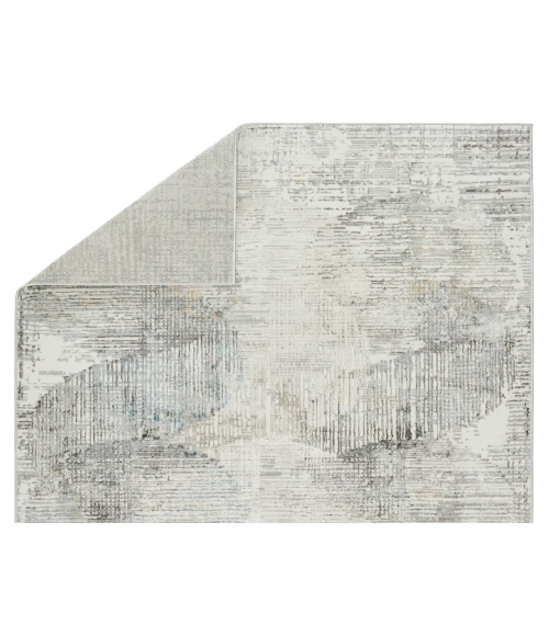 Vibe by Jaipur Living Lavorre Abstract Gray/ Gold Area Rug (5'3"X8')