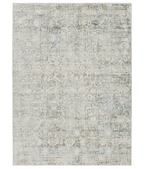 Vibe by Jaipur Living Kenrick Floral Gray/ Light Blue Area Rug (9'10"X14')