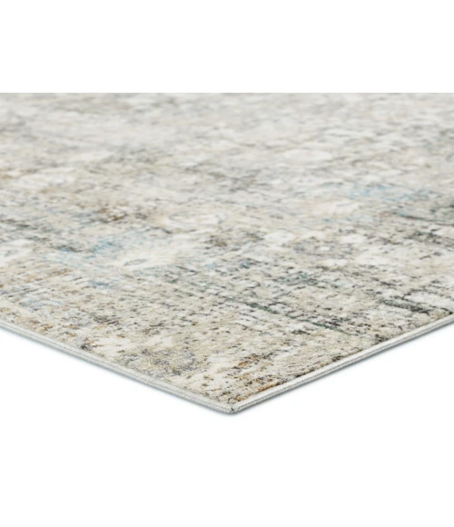 Vibe by Jaipur Living Kenrick Floral Gray/ Light Blue Area Rug (9'10"X14')