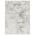 Vibe by Jaipur Living Arya Trellis Gray/ Light Blue Area Rug (9'3"X12')
