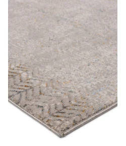 Vibe by Jaipur Living Melo Sylvana MEL11 Gray - Blue 5 ft. 3 in. X 8 ft. Rectangle Rug