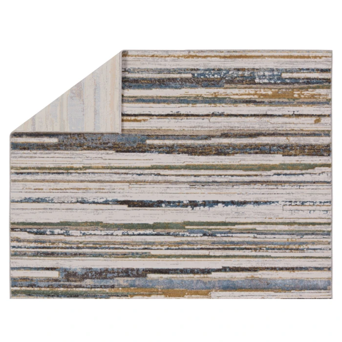 Vibe by Jaipur Living Fioro Striped Multicolor/ Cream Area Rug 7'10"X10'
