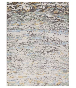 Vibe by Jaipur Living Melo Etosha MEL13 Blue - Gray 5 ft. 3 in. X 8 ft. Rectangle Rug