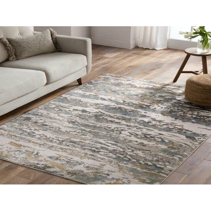 Jaipur Living Melo Blue MEL13 5 ft. 3 in. X 8 ft. Rectangle Rug