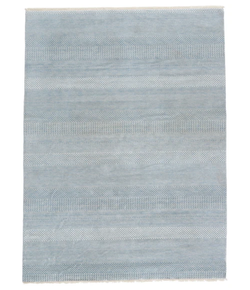 Jaipur Living Adler Tribal Sky Blue/ Ivory Area Rug (8'X10')