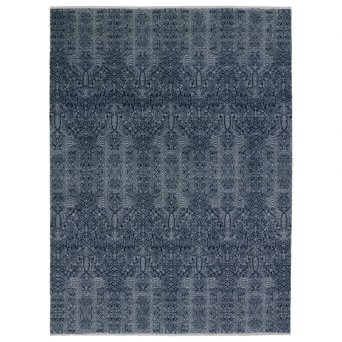 Jaipur Living Bram Tribal Dark Blue/ Ivory Area Rug (10'X14')