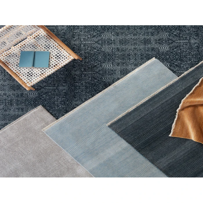 Jaipur Living Bram Tribal Dark Blue/ Ivory Area Rug (10'X14')