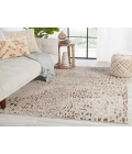 Nikki Chu by Jaipur Living Kimball Animal Beige/ Bronze Runner Rug (2'2"X8')