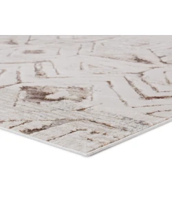 Jaipur Living Malilla By Nikki Chu Kalindi MLI06 Ivory Taupe 9 ft. 6 in. X 13 ft. Rectangle Rug