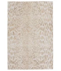 Nikki Chu by Jaipur Living Kimball Animal Ivory/ Gold Area Rug (9'6"X13')