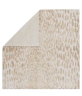 Nikki Chu by Jaipur Living Kimball Animal Ivory/ Gold Area Rug (9'6"X13')