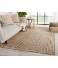 Jaipur Living Morning Mantra Beige MMR01 18 in. Swatch Square Rug