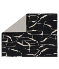 Nikki Chu by Jaipur Living Noir Handmade Abstract Black/ White Area Rug 8'X10'