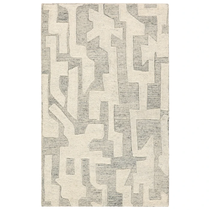 Nikkichu Mallino By Nikki Chu Ivorywhite Mnk02 9 Ft. 6 In. X 13 Ft. 6 In. Rect. Rug