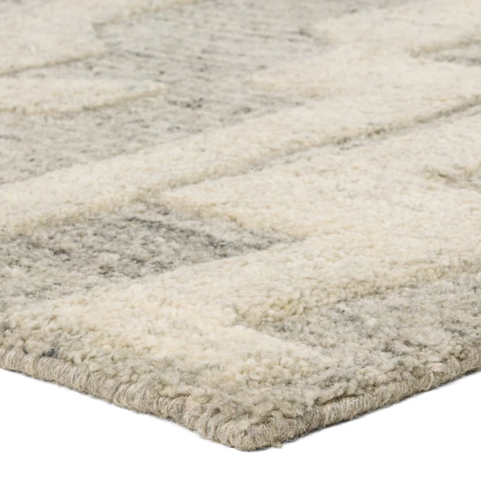 Nikkichu Mallino By Nikki Chu Ivorywhite Mnk02 9 Ft. 6 In. X 13 Ft. 6 In. Rect. Rug
