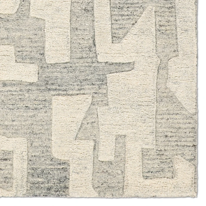 Nikkichu Mallino By Nikki Chu Ivorywhite Mnk02 9 Ft. 6 In. X 13 Ft. 6 In. Rect. Rug