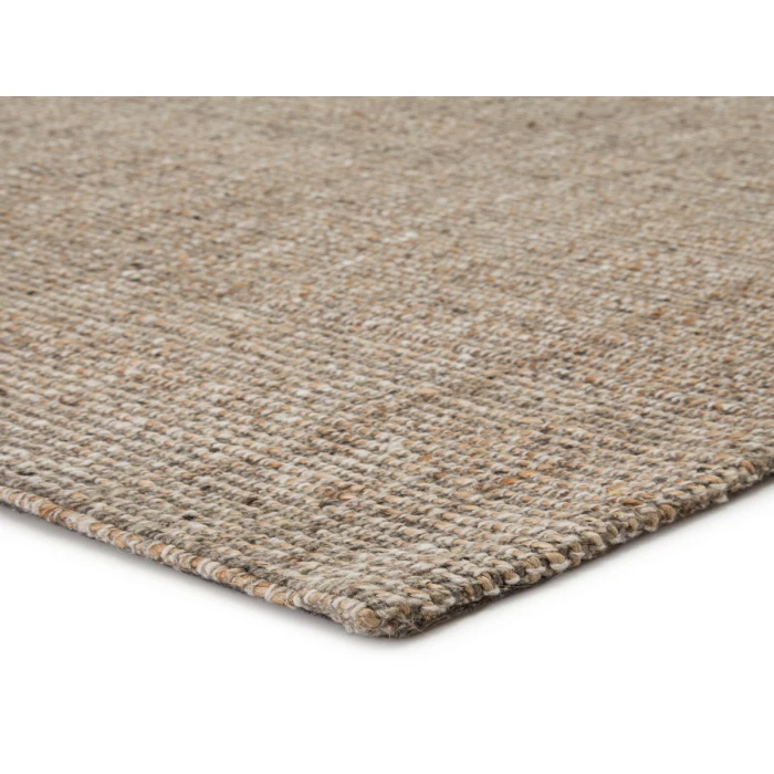 Jaipur Living Sutton Natural Solid Tan/ Black Area Rug (2'X3')
