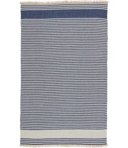 Vibe by Jaipur Living Morro Bay Strand MRB03 Blue - Beige 3 ft. X 8 ft. Rnr Runner Rug