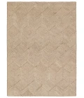 Jaipur Living Castellan Handmade Chevron Tan/Ivory Area Rug 10'X14'