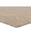 Jaipur Living Friesian Handmade Chevron Tan/Gray Area Rug 5'X8'