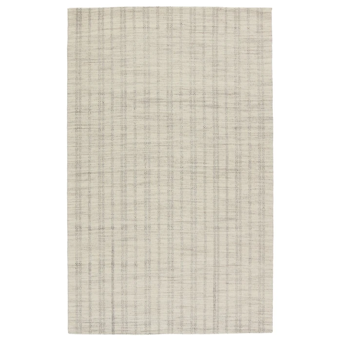 Jaipur Living Marietta Handmade Striped Cream/ Black Area Rug 9'X12'