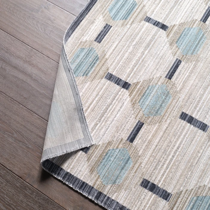 Jaipur Living Alaric Power Loomed Modern/Contemporary Blue/Gray Runner (3'X10' RNR)