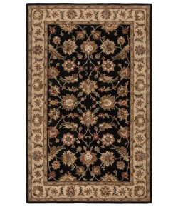 Jaipur Living Mythos Selene MY03 Black/Beige 4 ft. X 6 ft. Rectangle Rug