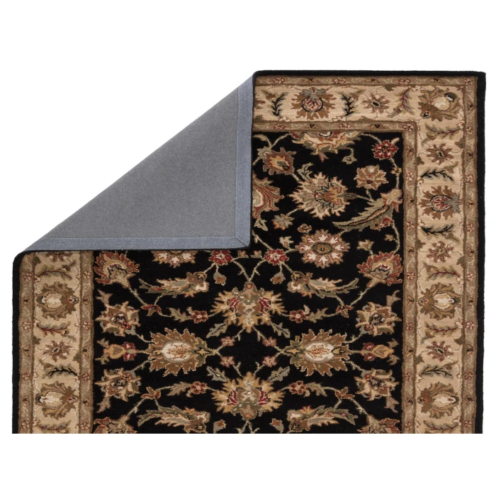 Jaipur Living Mythos Black MY03 18 in. Swatch Square Rug