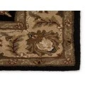 Jaipur Living Selene Handmade Floral Black/ Beige Area Rug (2'X3')